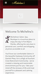 Mobile Screenshot of michelinassalon.com